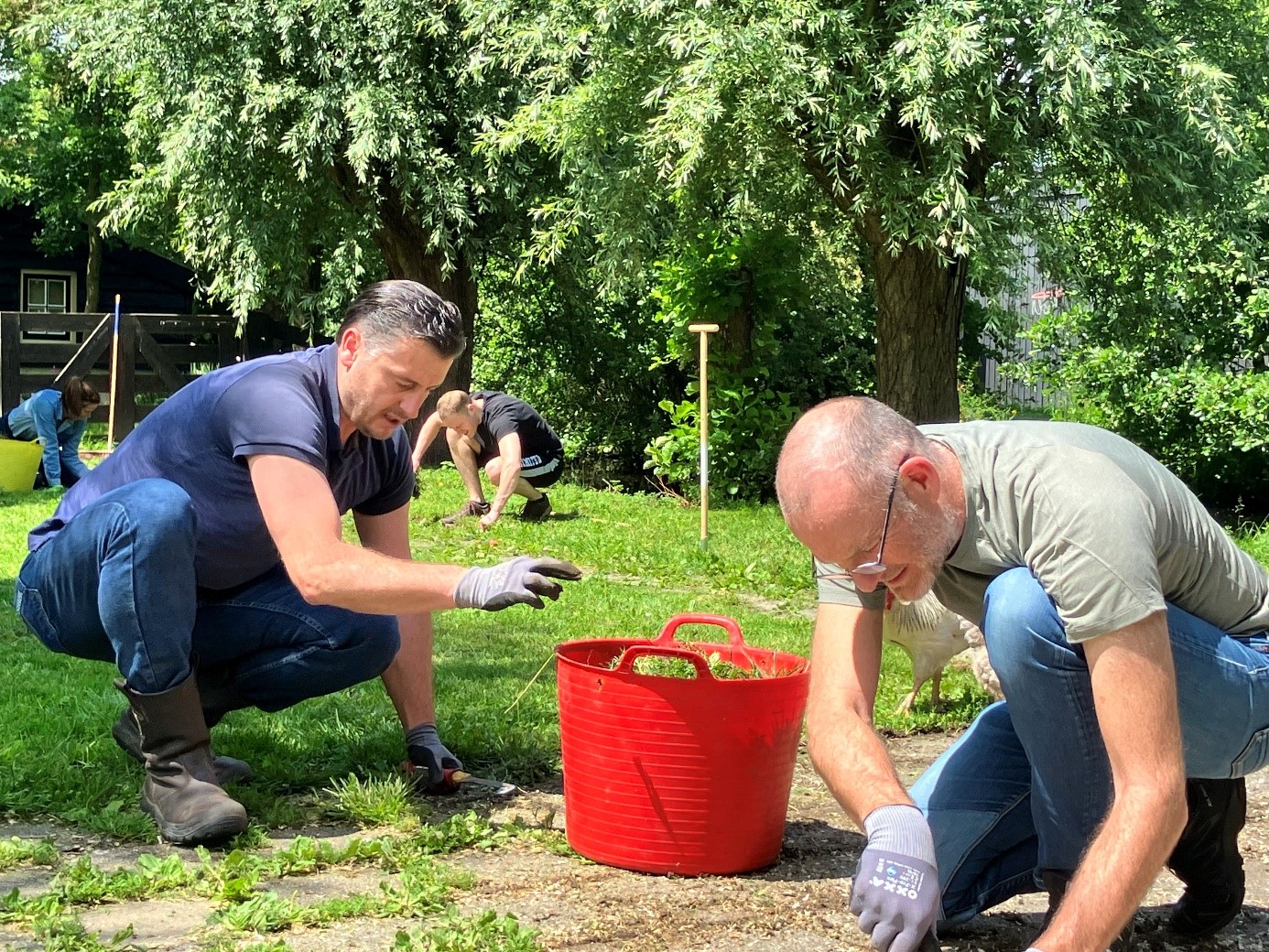 Vrijwilligerswerk waterschap Benschop